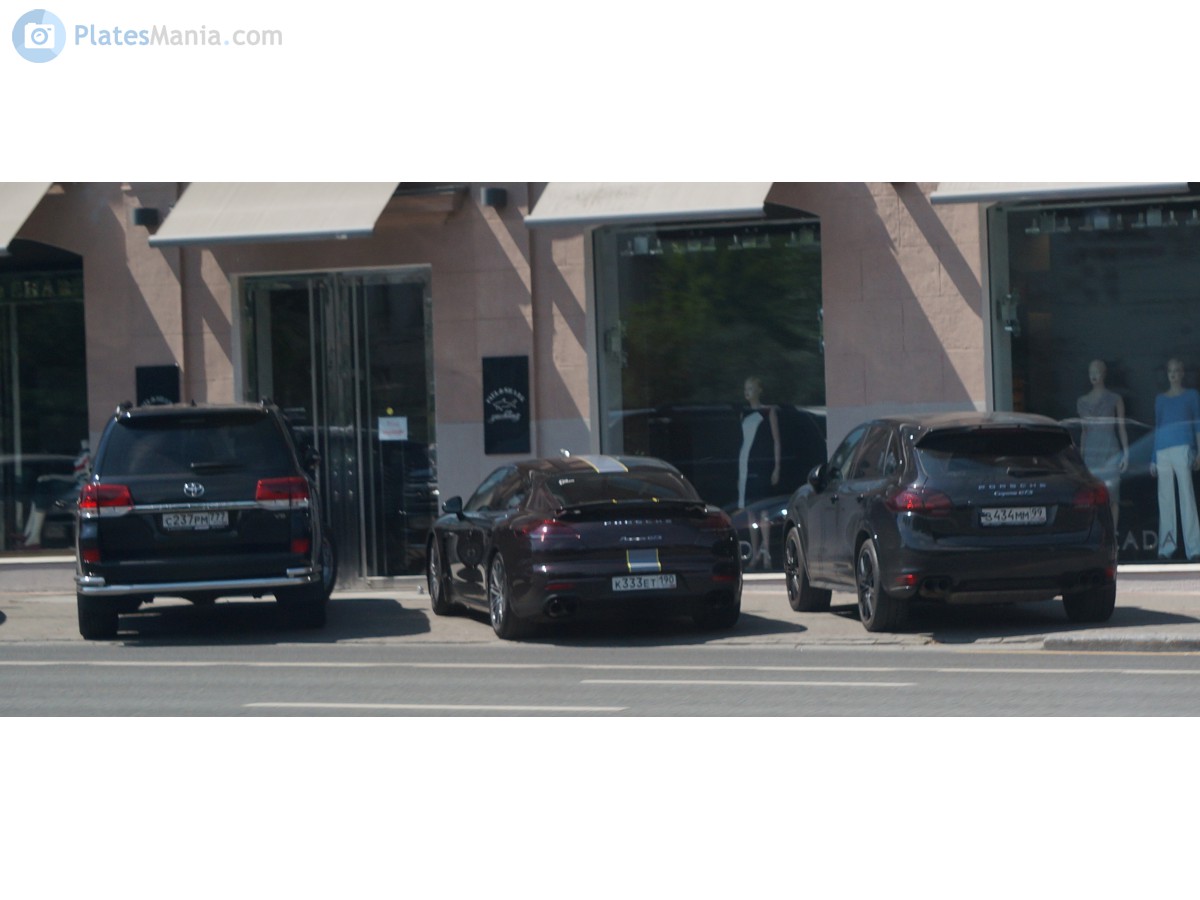 к 333 ет 190, Porsche Panamera 1st gen (970), facelift, 2013–2016