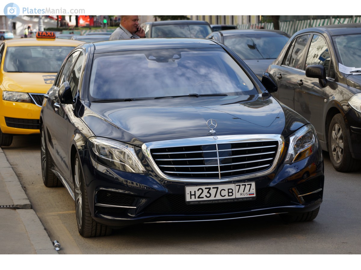 н 237 св 777, Mercedes-Benz S-Klasse 8th gen Sedan (W222/V222), 2013–2020