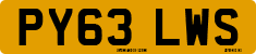License plate of the United Kingdom, 2001 year system