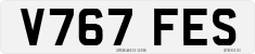 License plate of the United Kingdom, 1983 year system