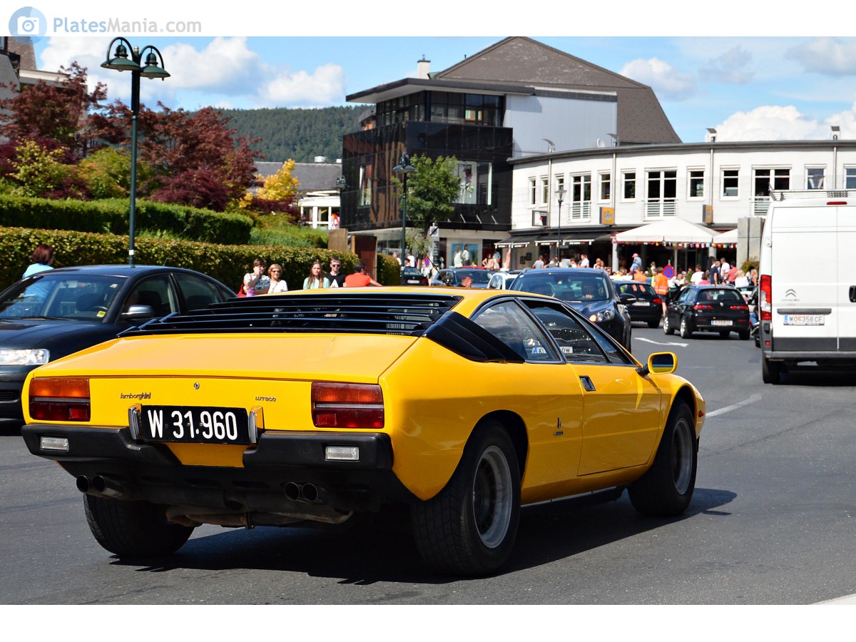 W 31.960, Lamborghini Urraco 1st gen, 1972–1979