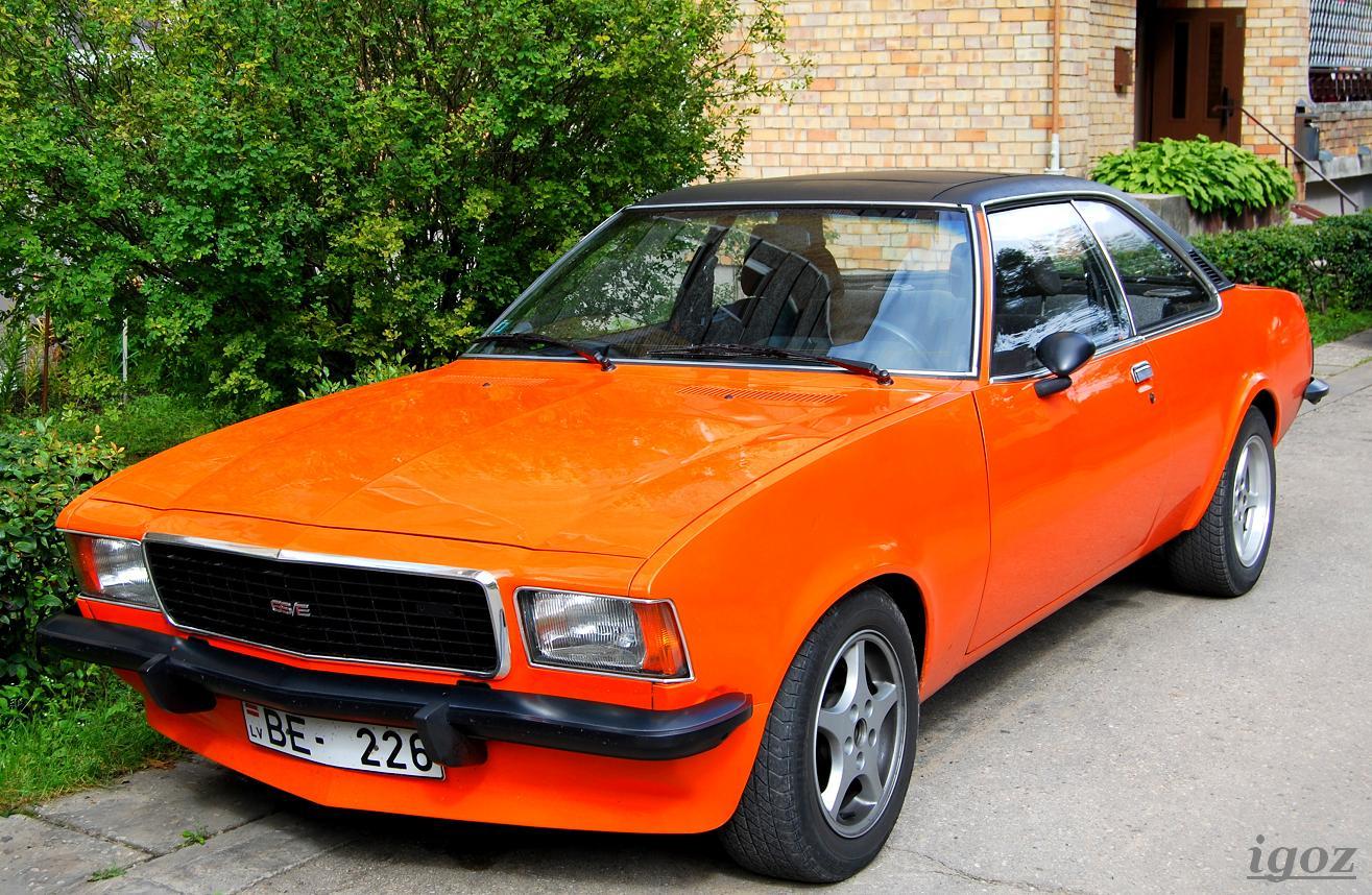 BE-226, Opel Commodore 2nd gen Coupé (B), 1972–1978
