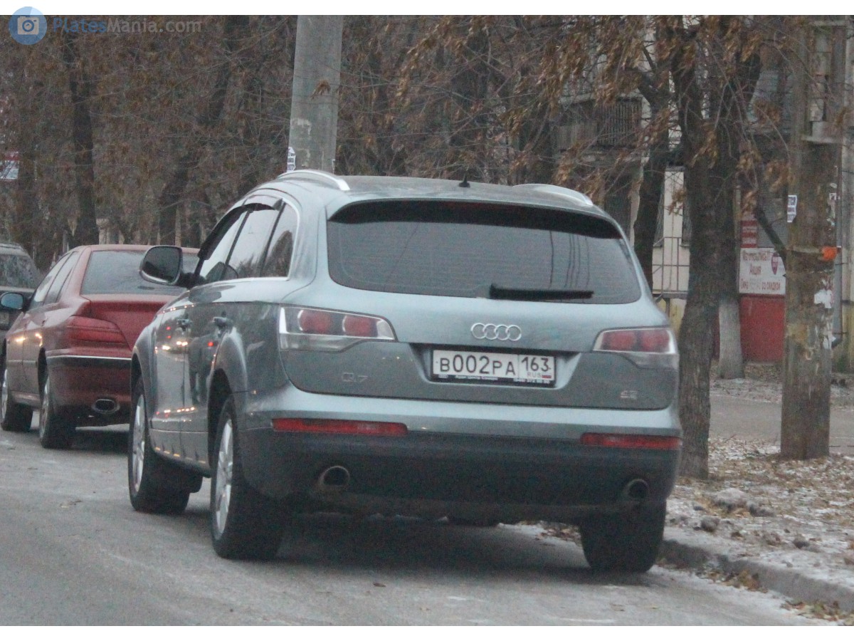 в 002 ра 163, Audi Q7 1st gen (4LB), 2005–2009