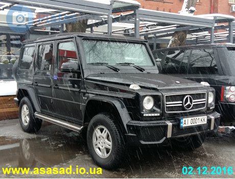AI 0001 KK, Mercedes-Benz G-Klasse