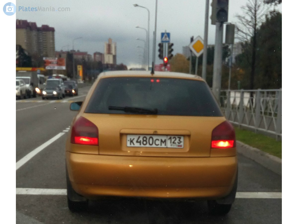 к 480 см 123, Audi A3 