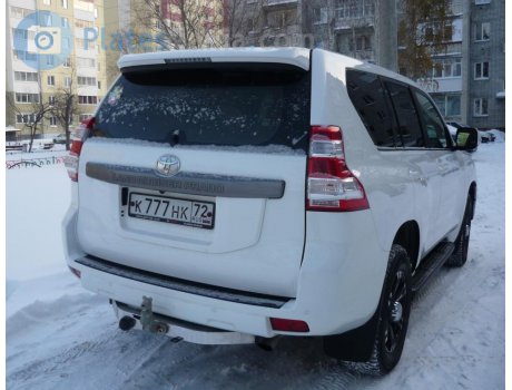 к777нк72, Toyota Land Cruiser Prado