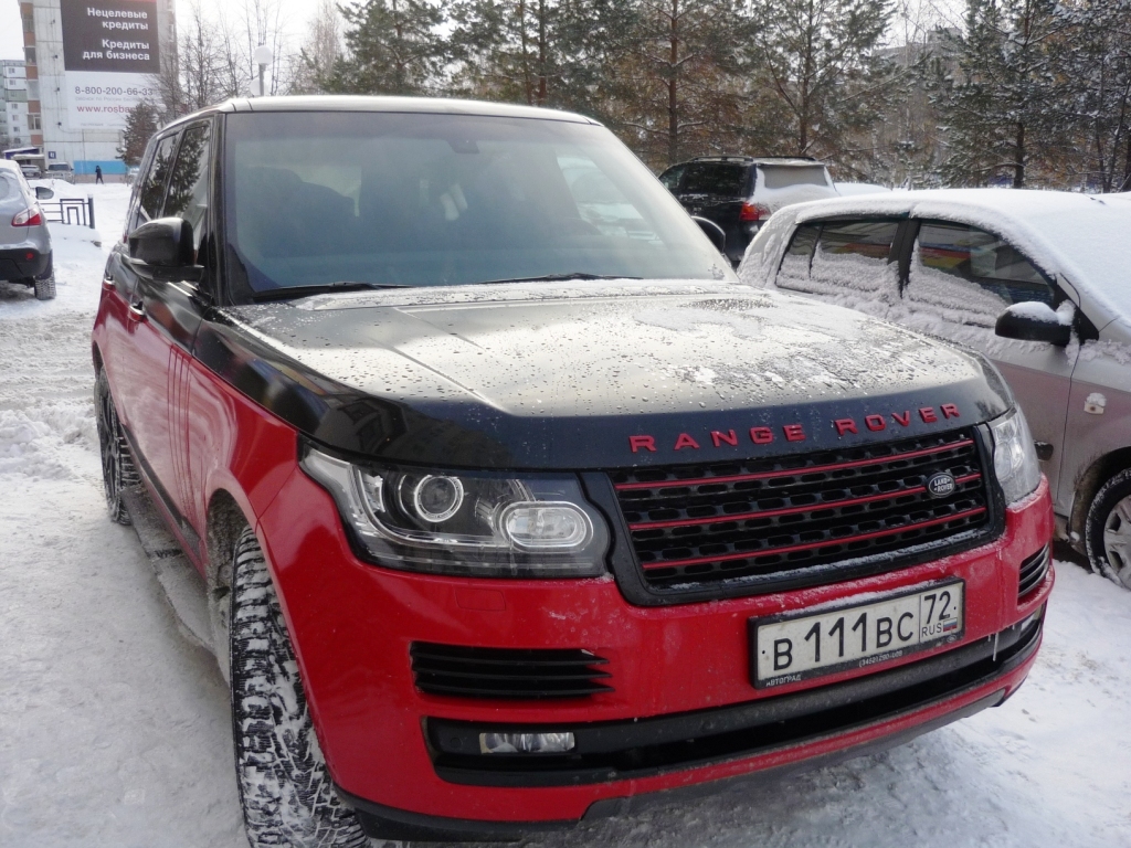 в 111 вс 72, Land Rover Range Rover 4th gen (L405), 2012–2018