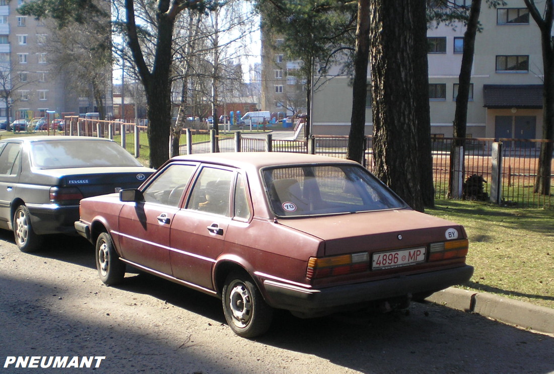 4896 MP, Audi 80 2nd gen 4-door Sedan (B2/81/85), 1978–1986