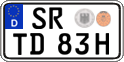 German license plate, Plates for oldtimers (type 