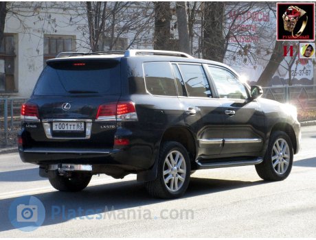 т001тт63, Lexus LX