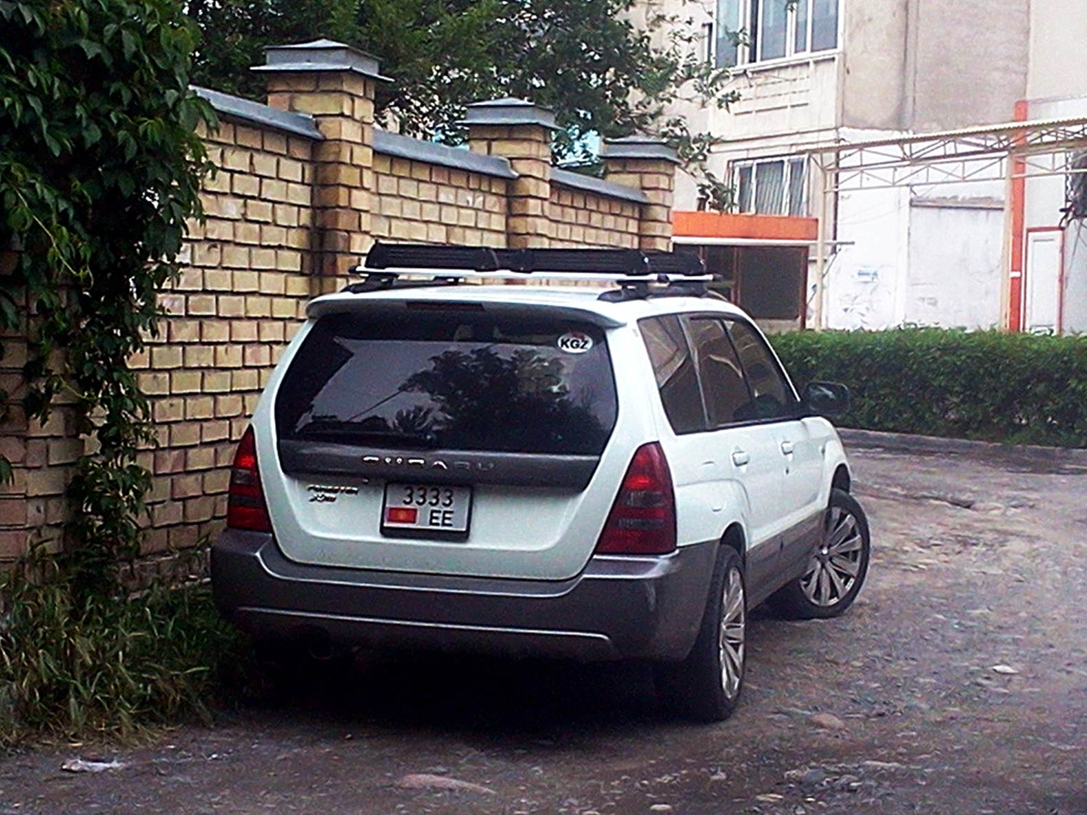 E 3333 E, Subaru Forester 2nd gen (SG), facelift, 2005­–2008