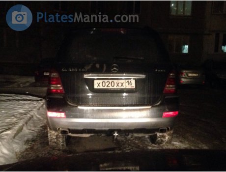 х020хх16, Mercedes-Benz GL-Klasse