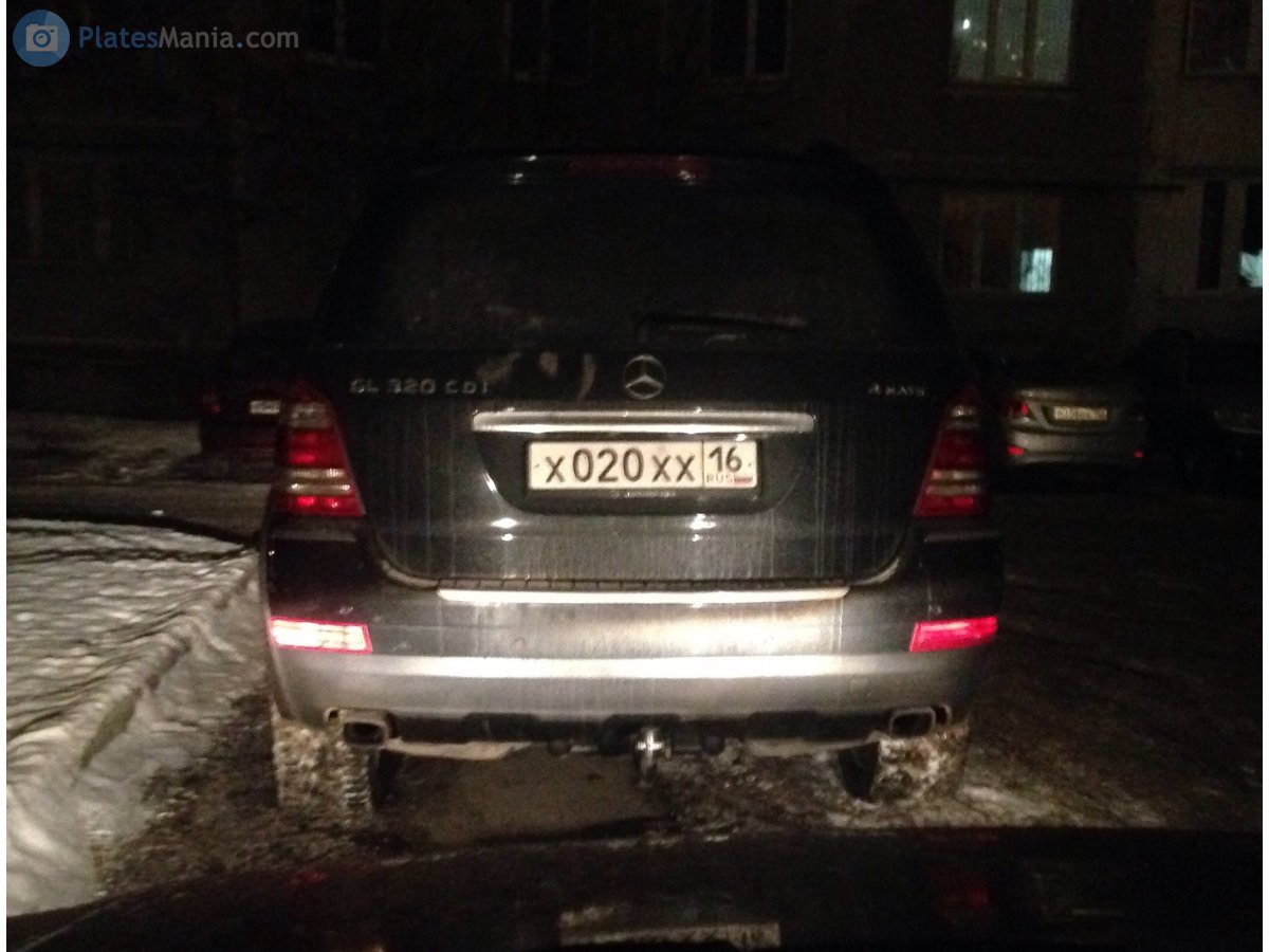 х 020 хх 16, Mercedes-Benz GL-Klasse 1st gen (X164), 2006–2012