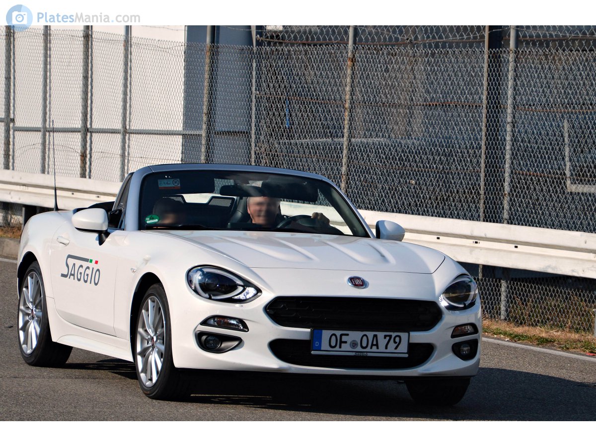 OF OA 79, FIAT 124 2nd gen Spider (348), 2016–2020