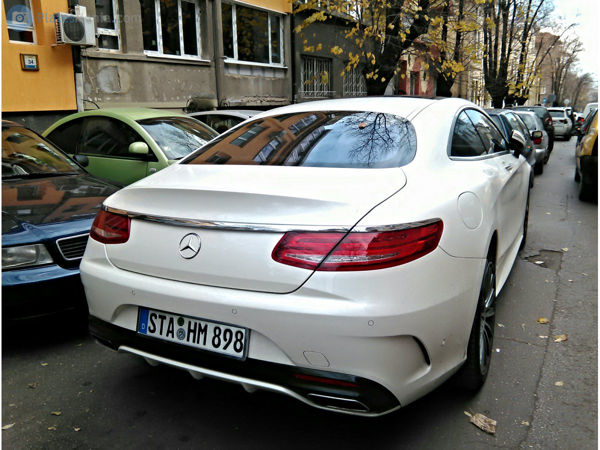 STA HM 898, Mercedes-Benz S-Klasse 8th gen Coupé (С217), 2014­–2020
