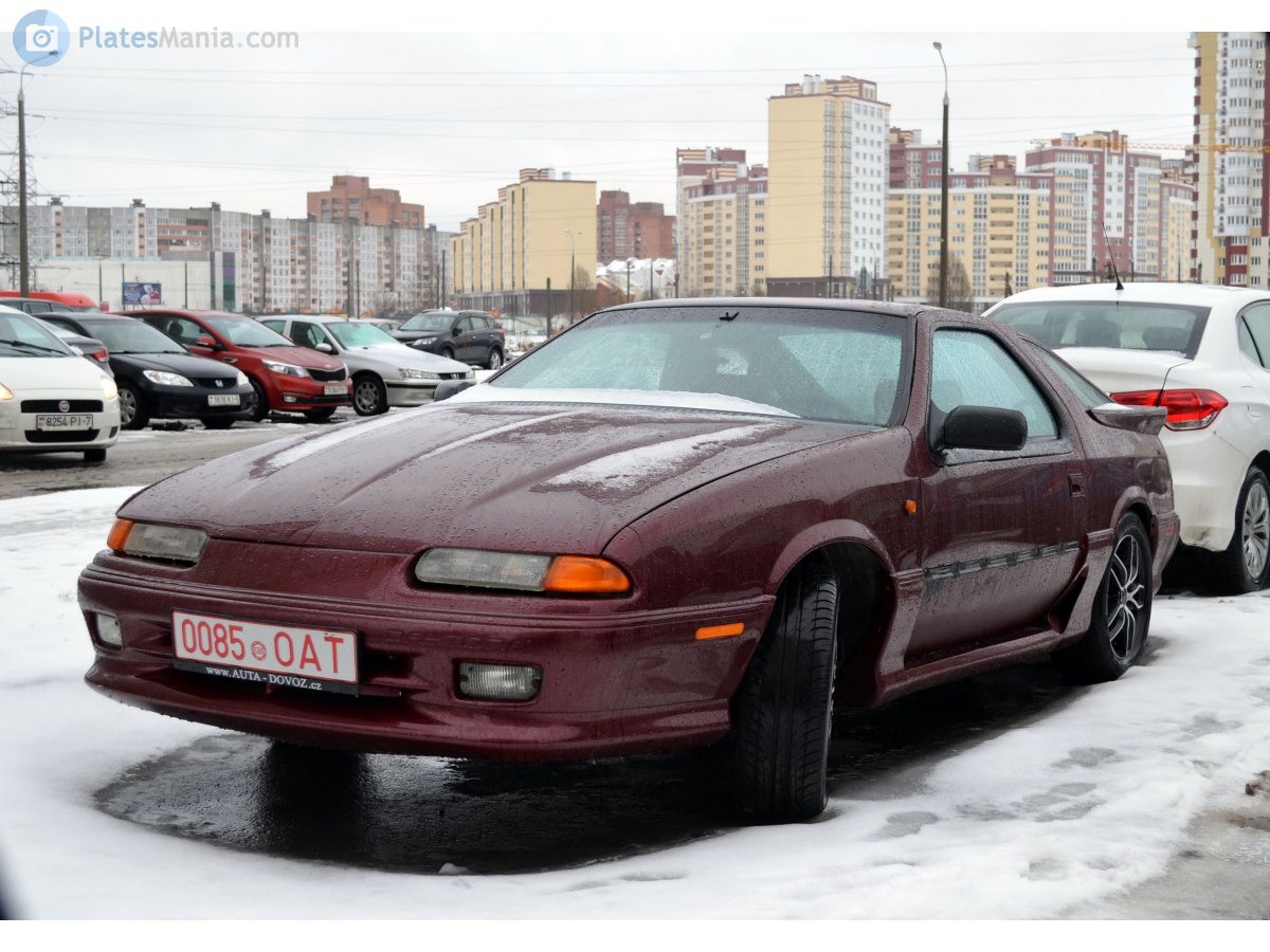 0085 OAT, Chrysler Daytona 1st gen (G-body), facelift, 1991–1993