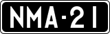 License plate of Finland, Oldtimers