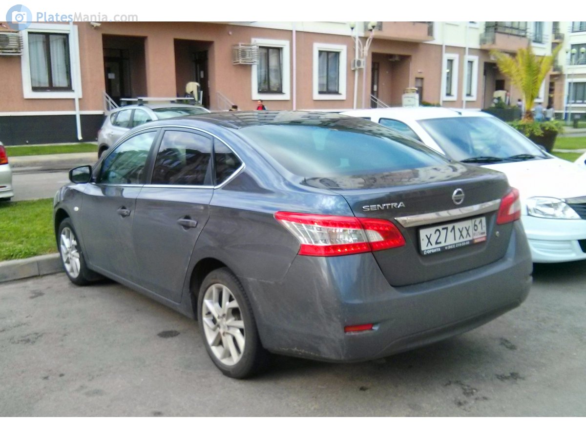 х 271 хх 61, Nissan Sentra 