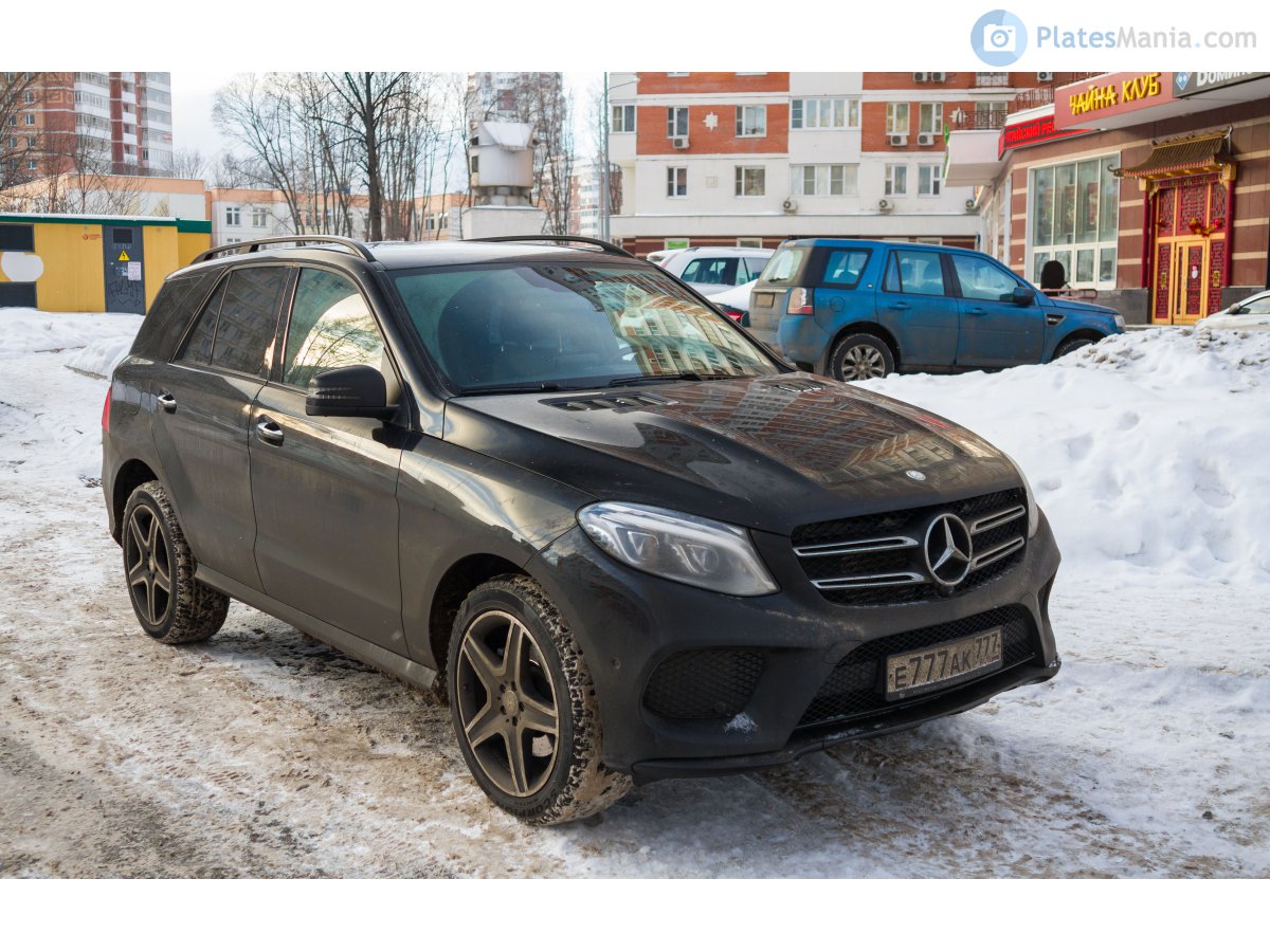 е 777 ак 777, Mercedes-Benz GLE-Klasse 1st gen SUV (W166), 2015–2018
