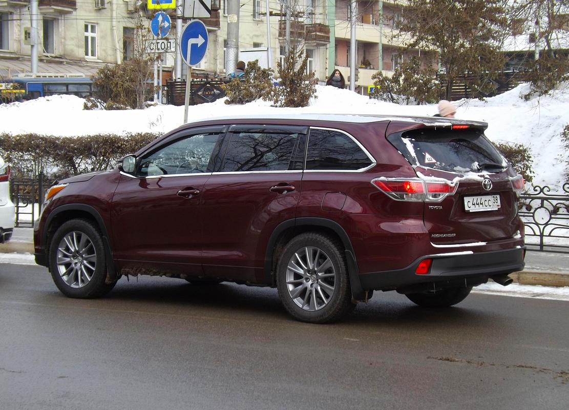 с 444 сс 38, Toyota Highlander 3rd gen (XU50), 2013–2016