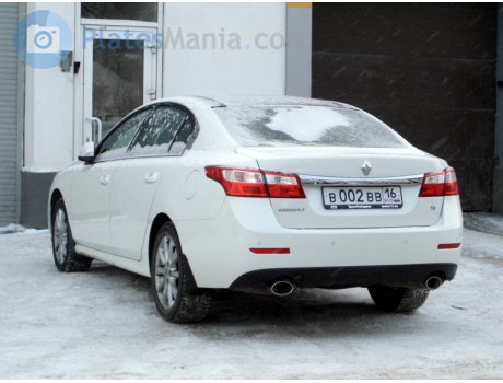 в002вв16, Renault Latitude