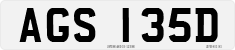 License plate of the United Kingdom, 1963 year system