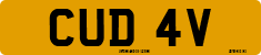 License plate of the United Kingdom, 1963 year system