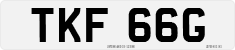 License plate of the United Kingdom, 1963 year system