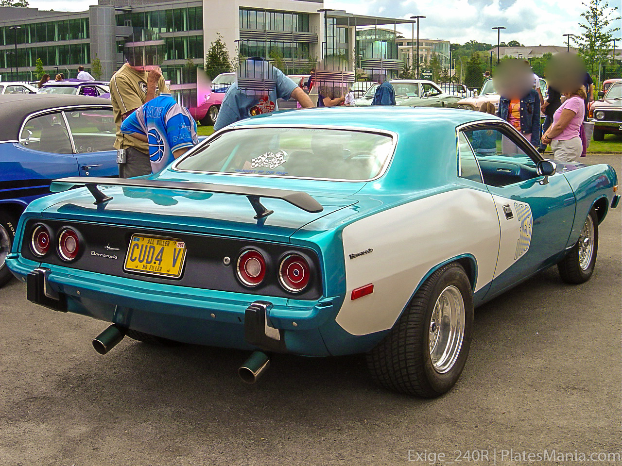 CUD4V, Plymouth Barracuda 3rd gen 2-door Hardtop (BH23; E-body), 1970–1971