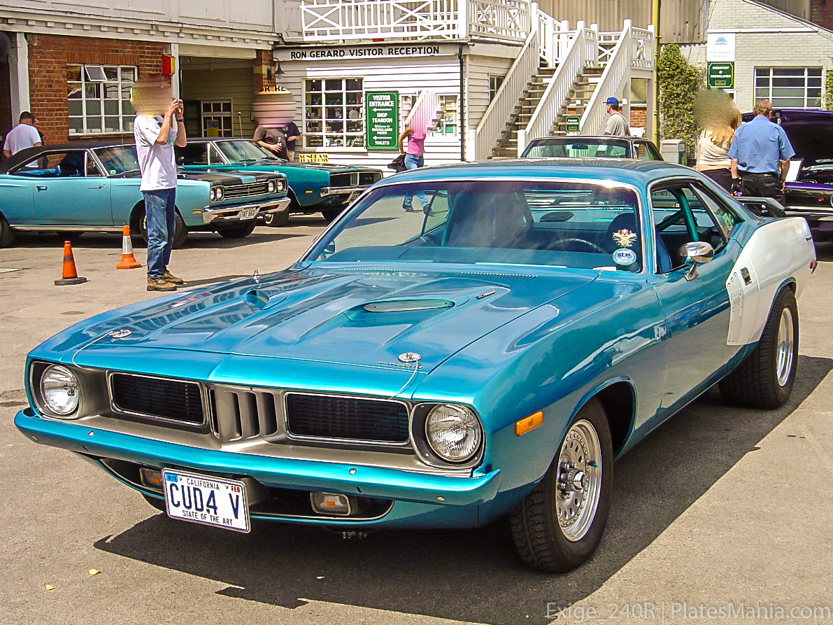 CUD4V, Plymouth Barracuda 3rd gen 2-door Hardtop (BH23; E-body), 1970–1971
