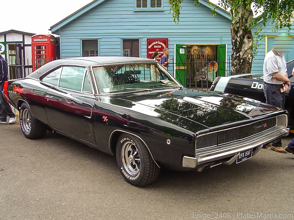 XPX156F, Dodge Charger 2nd gen 1968 Hardtop Coupé (B-body; XP29/XS29), 1967–1968