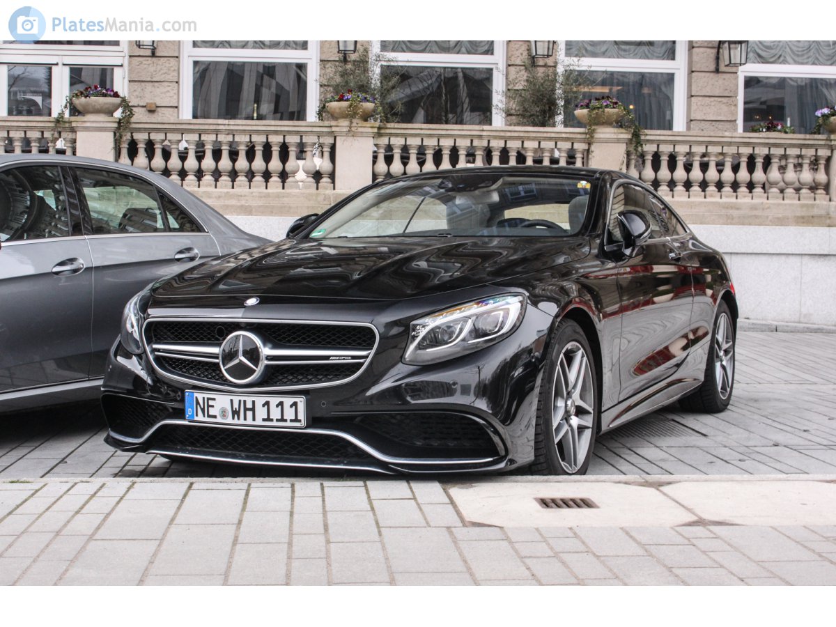 NE WH 111, Mercedes-Benz S-Klasse 8th gen Coupé (С217), 2014­–2020