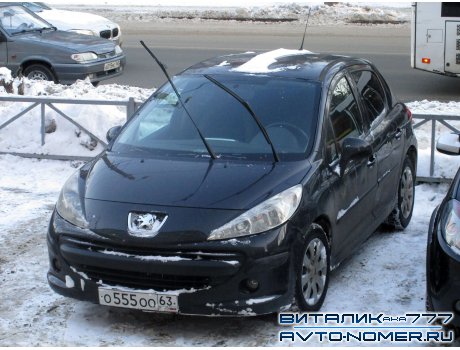о555оо63, Peugeot 207