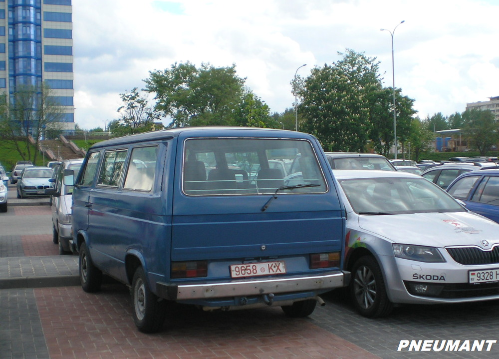 9658 KX, Volkswagen Transporter 3rd gen Van (T3), 1979–1992