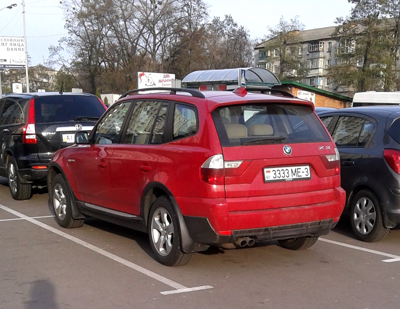 3333 ME-3, BMW X3 1st gen (E83), 2003–2010