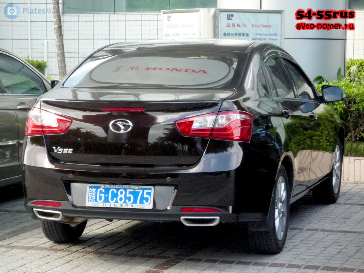 赣G·C8575, Soueast V5 