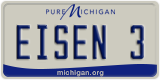 Michigan, Vanity Plates