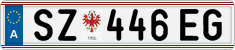 License plate of Austria, Regular plates