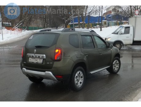 у777мс97, Renault Duster