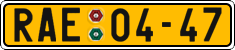 License plate of the Czech Republic, Commercial vehicles (1960)