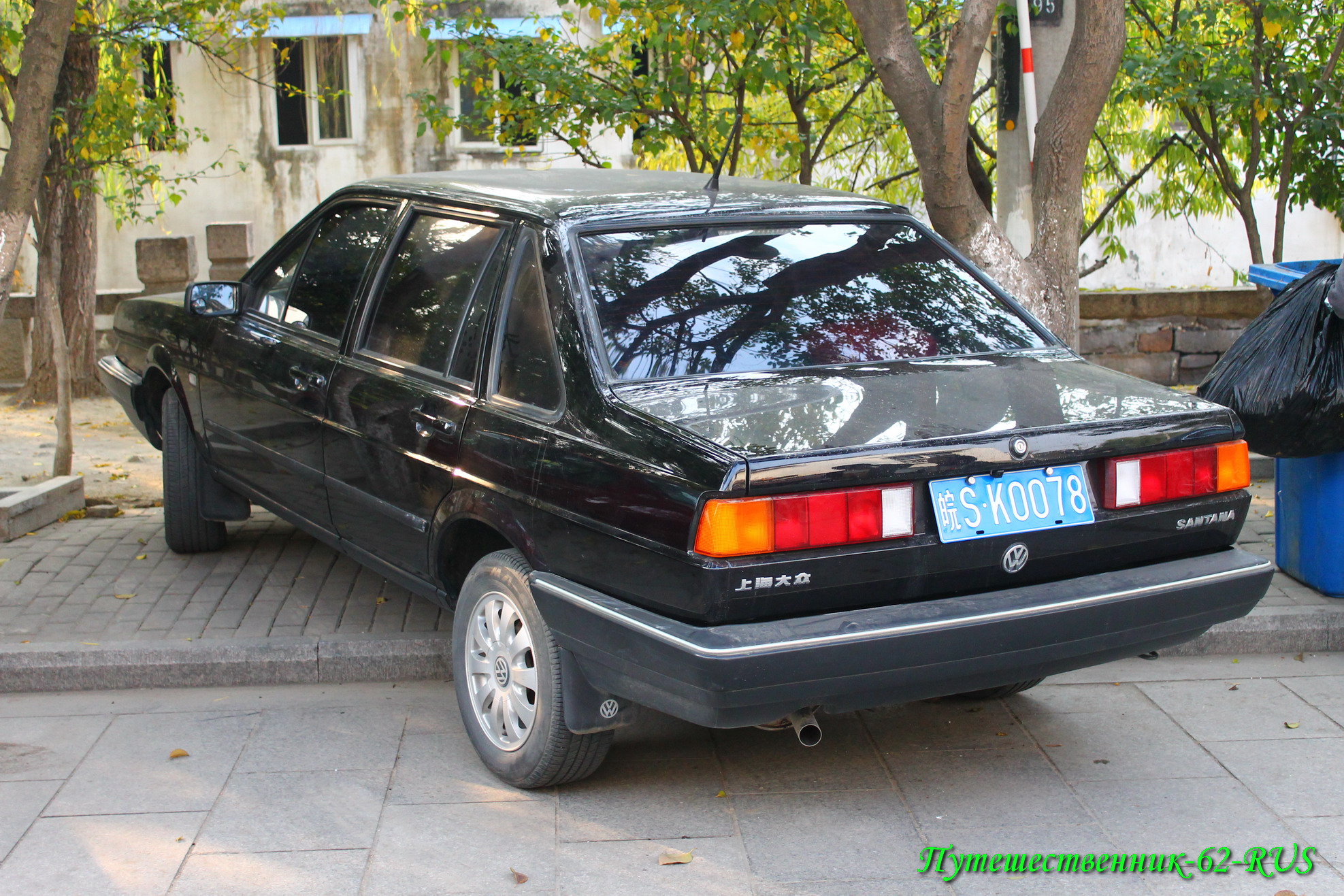 皖S·K0078, Volkswagen Santana 1st gen Sedan, 1981–1989 (–2012 for CN-market)