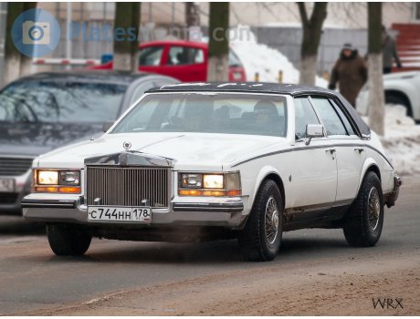 с744нн178, Cadillac Seville