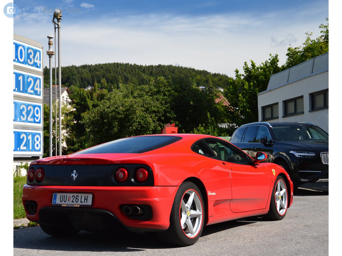 UU 26 LH, Ferrari 360 Modena, 1999–2004