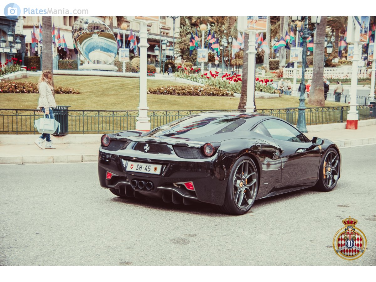 SH 45, Ferrari 458 1st gen Italia (F142), 2009–2015