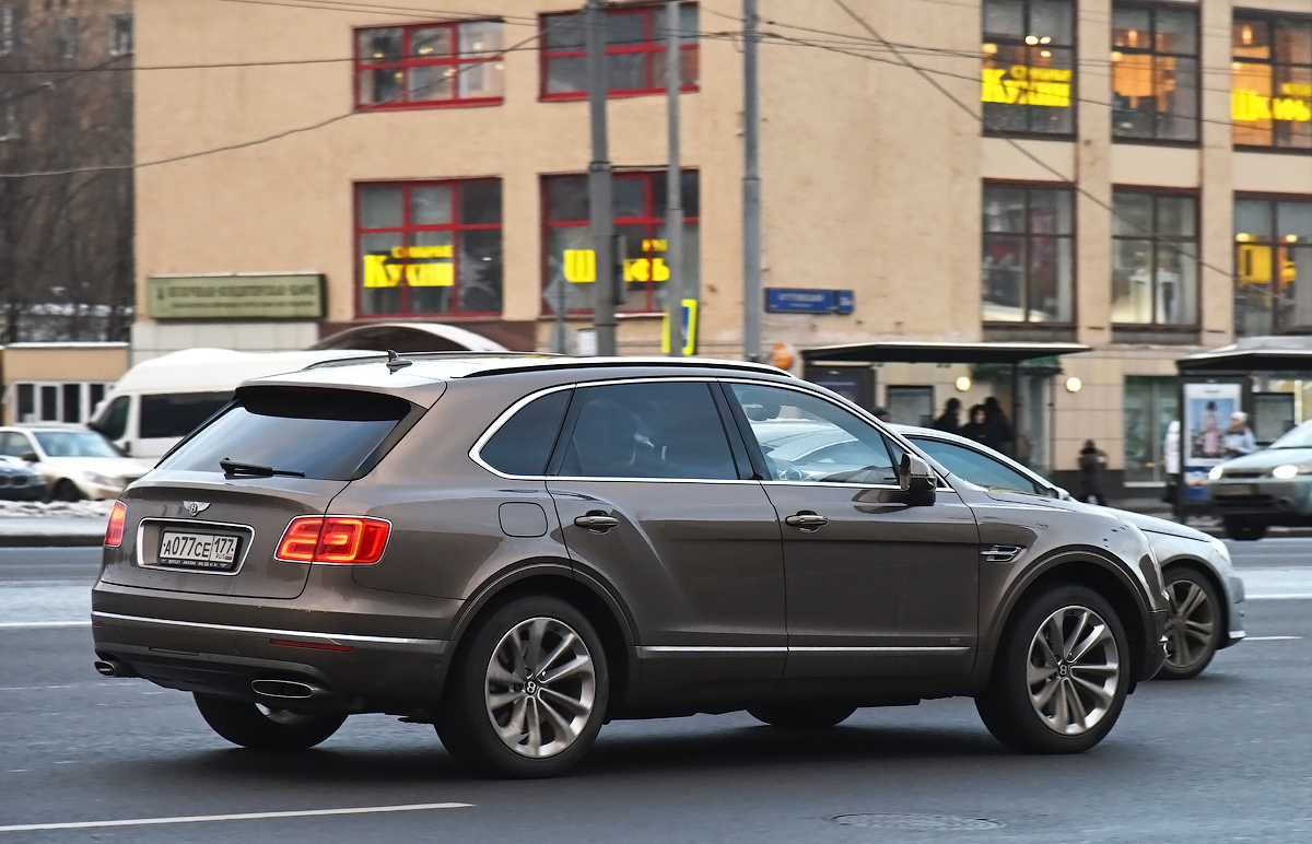а 077 се 177, Bentley Bentayga 1st gen (PL71), 2016–2020