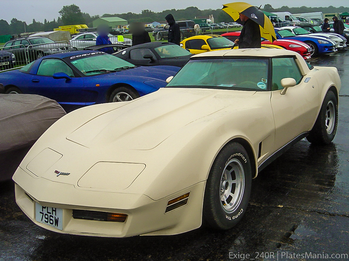 PLH796W, Chevrolet Corvette 3rd gen Coupé (C3; 1YZ/1YY), 3rd facelift, 1979–1982