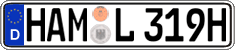 German license plate, Plates for oldtimers (type 