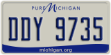 Michigan, АBC 1234