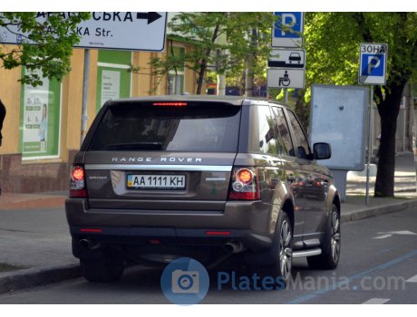AA 1111 KH, Land Rover Range Rover Sport