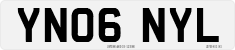 License plate of the United Kingdom, 2001 year system